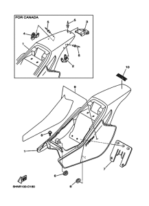 TTR90T Боковая крышка