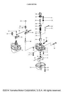 YDS3 Карбюратор