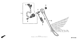 VT1300CT Подножка