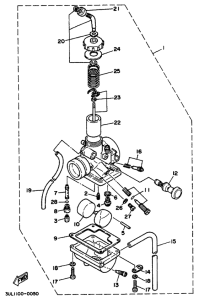 RT100K Карбюратор