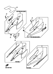 FZ6-NAHG Боковая крышка