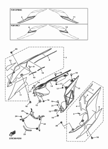 YZF-R1 Боковые обтекатели