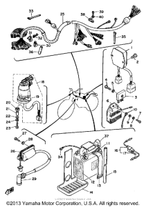 XT500G Электрика