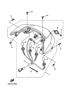 YP250 テ-ルライト