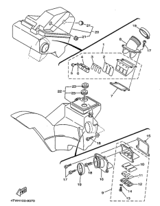 TZ250 Впускная система
