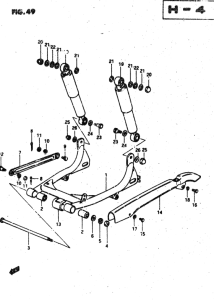 RV50 Маятник задний