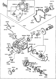 VN1500 Front bevel gear(1 / 2)