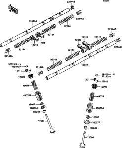 ZX1100 Valve(1 / 2)