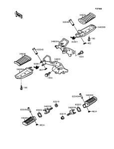 EL250 Подножки