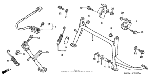 FSC600 Подножка