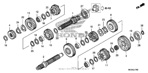 ST1300 Трансмиссия