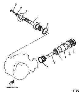 PW50W PW50 Трансмиссия
