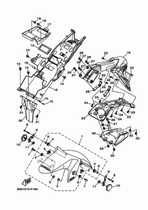 YZF-R3A フエンダ