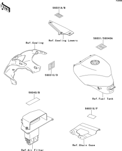 ZX400 Наклейки