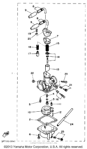 PW50D Карбюратор