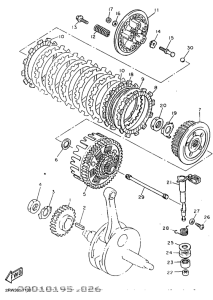 TT600R Сцепление