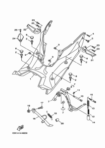XC155 スタンド & フートレスト