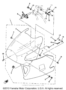 TZ250H Обтекатели