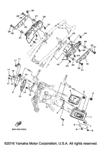 XSR900 Боковые обтекатели