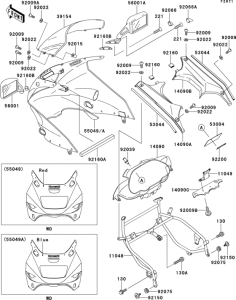 ZX1100 Cowling(zx1100-e1)