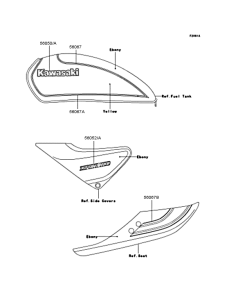 ZR1100 Наклейки