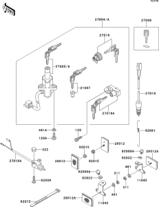 EL250 Замок зажикания