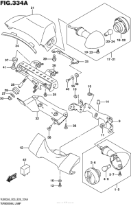 VL800T Turnsignal Lamp (Vl800L6 E03)