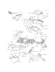 KL110 Боковые обтекатели