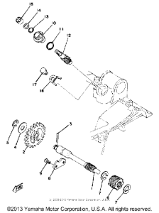 RD400F Тахометр