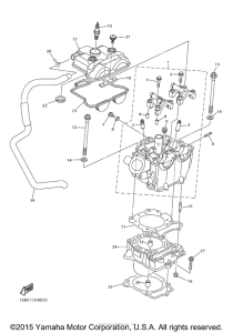 YZ250FFW Цилиндры