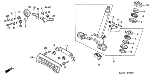 CM125C Траверса нижняя