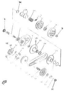 CW50RSP Сцепление