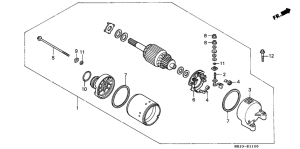  Стартерный мотор