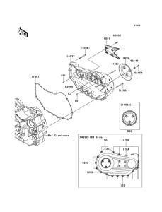 VN1700 Капот правая часть