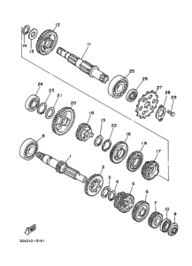 XT250T ﾄﾗﾝｽﾐﾂｼﾖﾝ
