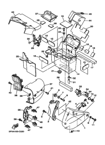 XV1700PC XV17PC XV17PCS Боковая крышка