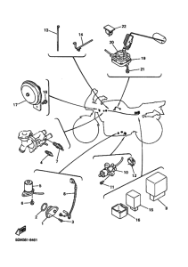 FZS600 Equipo electrico