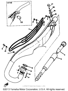 HT1B Глушитель