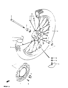 RM250 Transom + tube