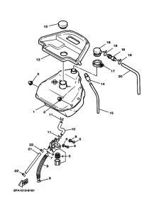 YA100W ﾌﾕｴﾙﾀﾝｸ