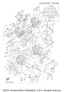 XVZ1300LTM Карбюратор