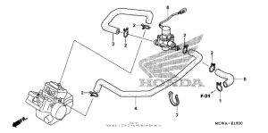 VFR800 Воздушный регулирующий клапан