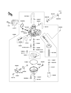  Carburetor assy