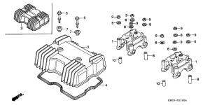 CB250 Крышка головки цилиндров