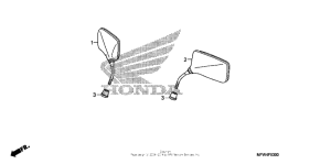 VT1300CS Зеркало