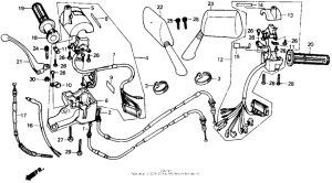 CH250 Рулевые переключатели