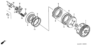CG125 Бендикс
