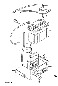 GS450 Аккумулятор