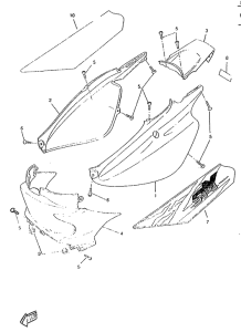 CW50RSP Боковые обтекатели