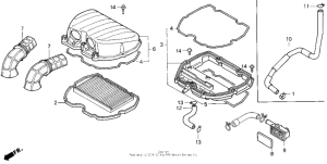  F2 air cleaner 91-94